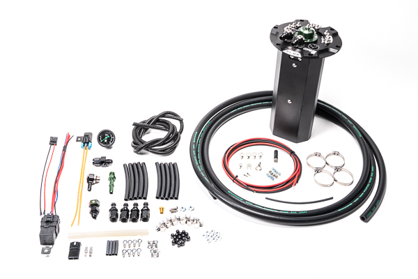 Radium Engineering — Radium 09-20 Nissan 370Z RHD/LHD Fuel Hanger Surge Tank(Pumps Not Incl.) Walbro GSS342 AEM 50-1200 - view 3